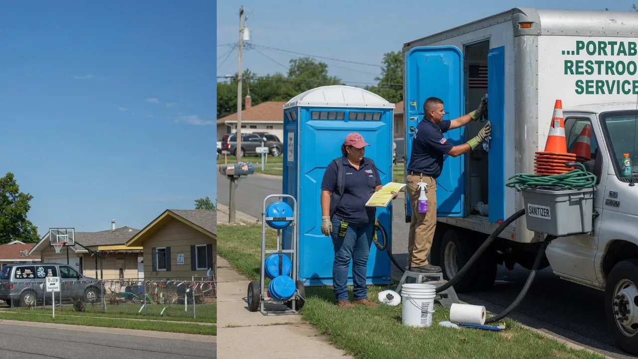 Portable Toilet Rental in Franklin, IN near me